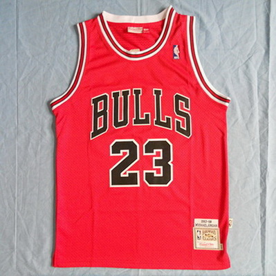 maglia divisa basket michael jordan 23 1997-98 chicago bulls rosso